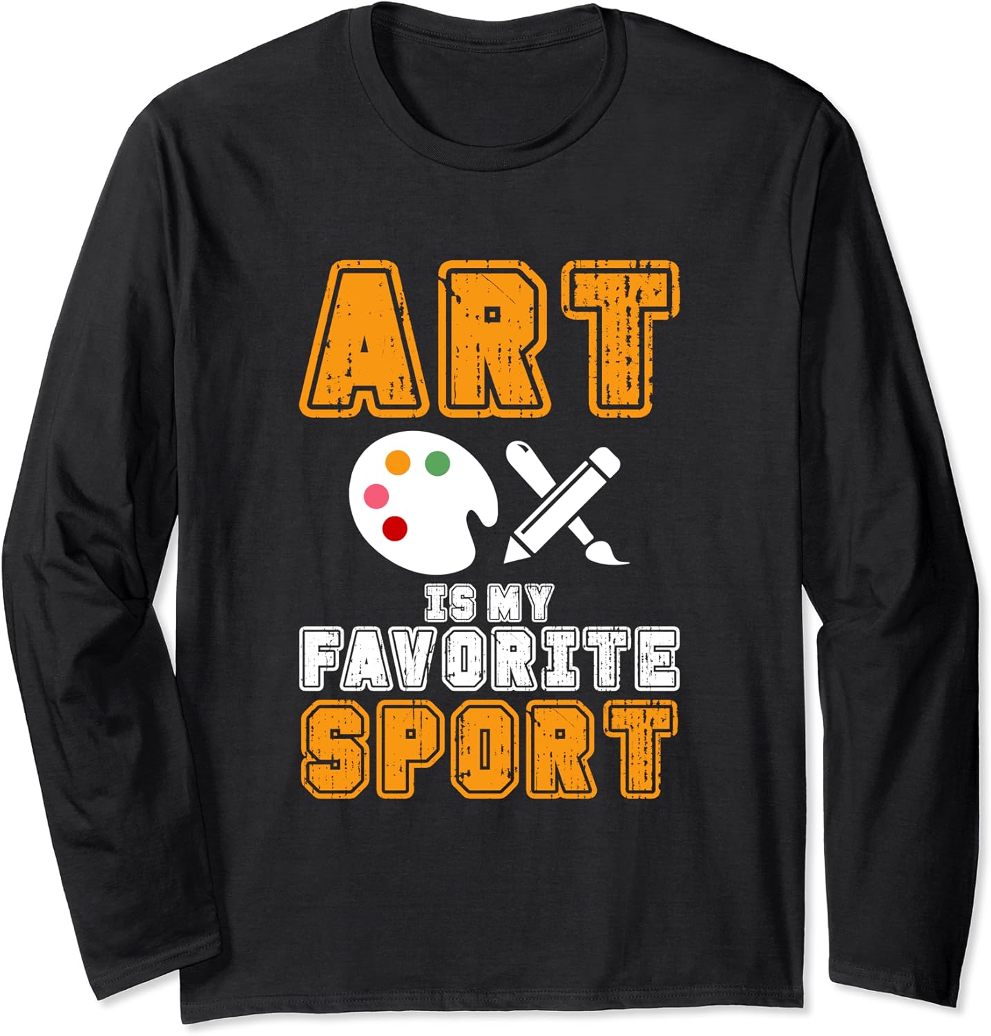 Funny Artist Design Men Gift Long Sleeve TShirt Amazon.co.uk Fashion